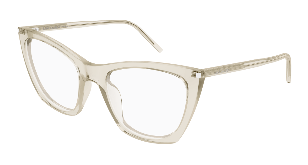 Saint Laurent Optical Frame Beige - SL 214 KATE THIN OPT-004